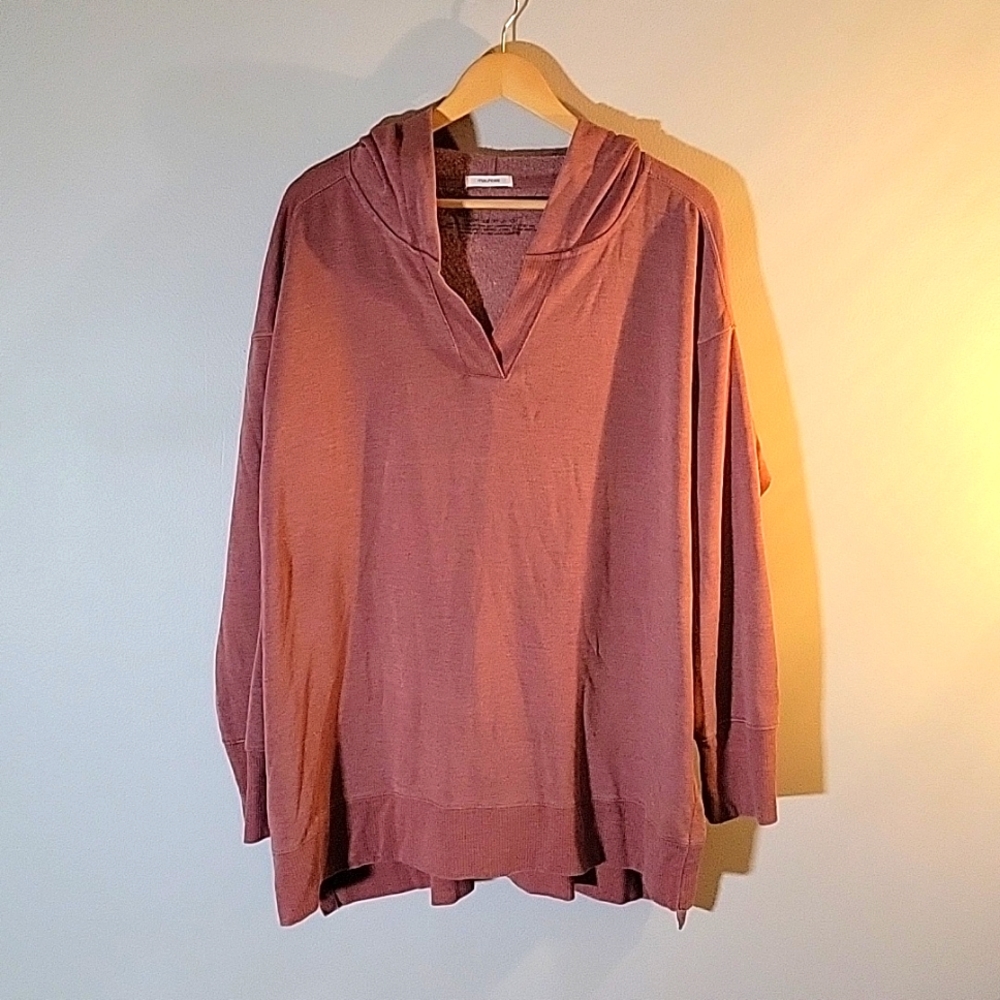 Maurices Mauve/Heathered Sweatshirt 1X